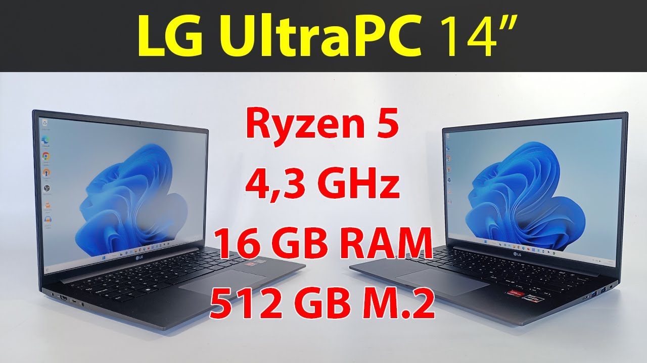 LG Ultra PC 14U70Q-G – Specs: 14-inch, AMD Ryzen 5 5625U, 16GB RAM, 512GB  NVME SSD, Wifi 6 USB-C 3.2