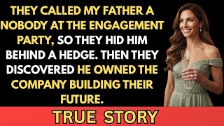 They Humiliated My Father at the Engagement Party—Then Discovered He Owned the Company 