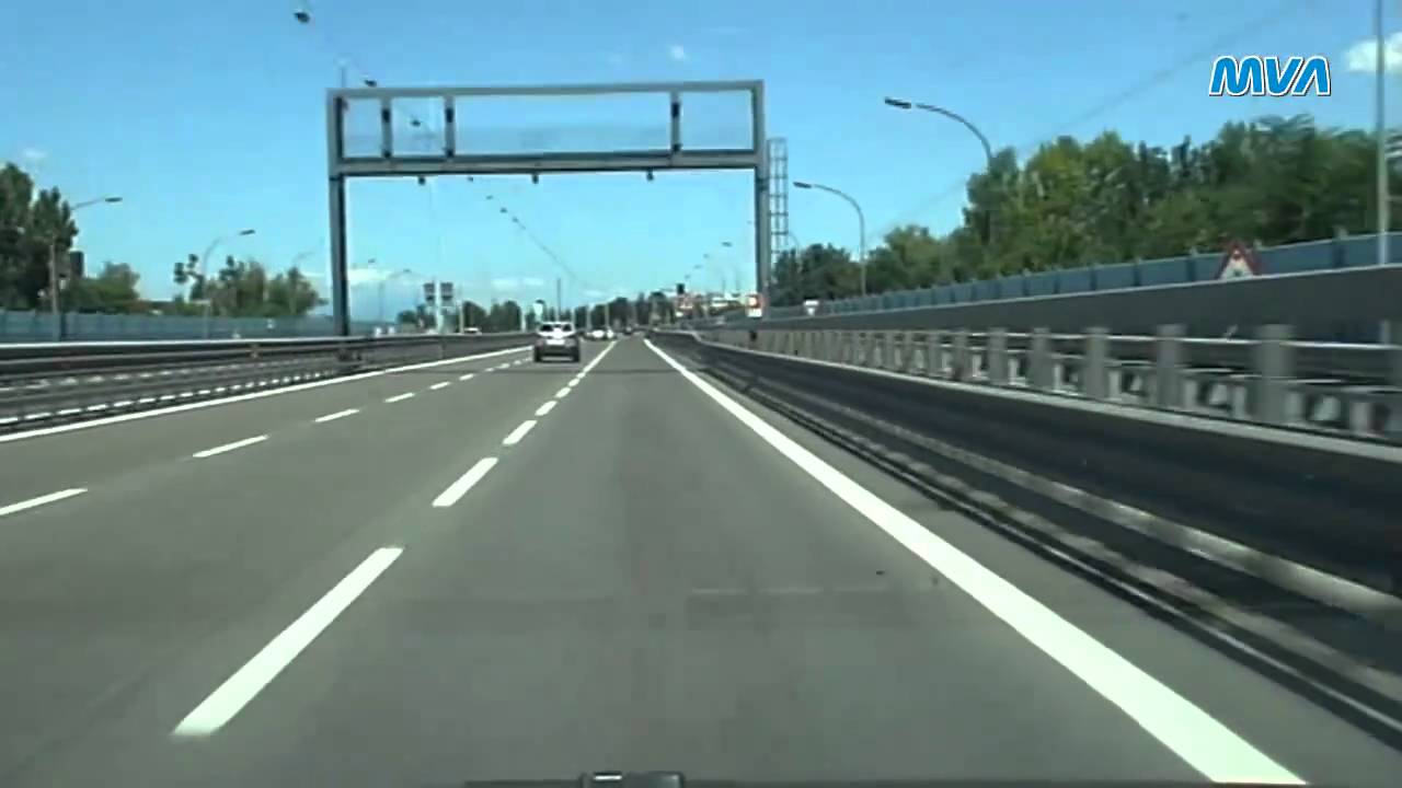 Italy / Italien Autostrada A4 Verona Richtung Venezia