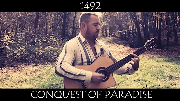 1492 : CONQUEST OF PARADISE soundtrack - (Vangelis) - fingerstyle guitar cover by soYmartino