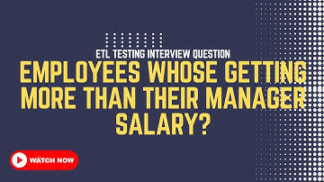 SQL Self Join: werknemers met een hoger salaris dan hun managers bevragen