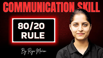 🔥80/20 Rule | Communication Skill in English | 1st Semester Exam BTEUP 2025