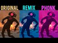 Speaker Woman Dancing Original vs Phonk vs Remix Version part 2