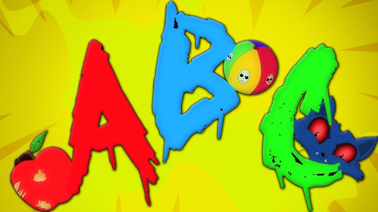 ABC Lied | lernen Alphabete | Lieder für Kinder | Scary Rhyme And Songs ...