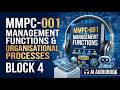 MMPC-001 Management Functions and Organisational Processes | Block 4 | AI Audio Overview
