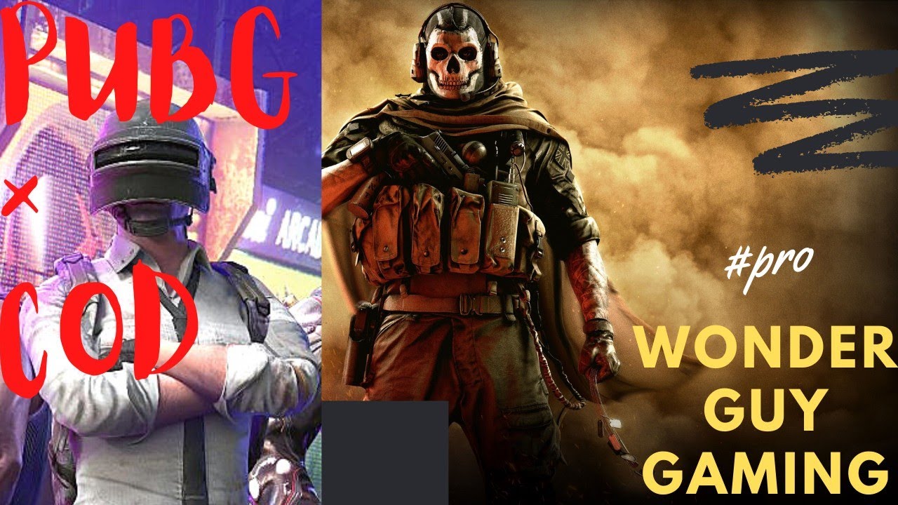 Call of duty mobile gameplay | pubg gameplay | pubg×cod | wonder guy gaming