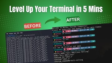 How I Made My Linux Terminal Look INSANE in 5 Minutes | Fish Shell + Oh My Posh