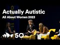 Chlo hayden on autism inclusivity on set  all about women 2023 at sydney opera house