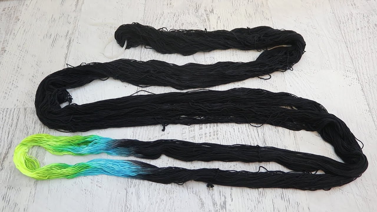 Dyepot Weekly #181 - How to Dye 3-Color Self Striping Yarn 