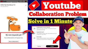 YouTube Collaboration Link Not Working | Invite a collaborator YouTube | collaborator on YouTube