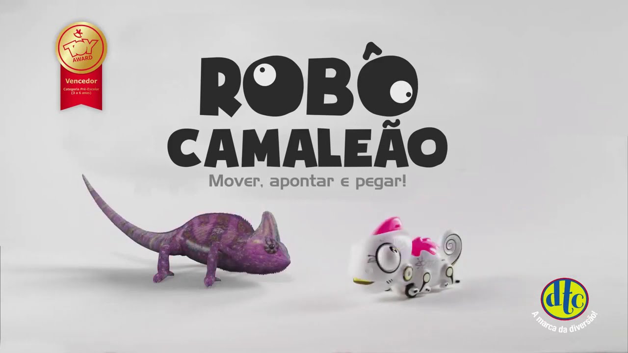 Robô Camaleão DTC a marca da diversão! - YouTube
