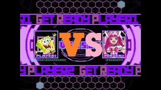 MUGEN - Spongebob Squarepants vs Cure Happy