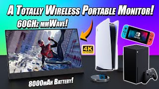 This All-New Wireless Portable Monitor Is The Coolest! AVA 4K WirelessHD Hands-On