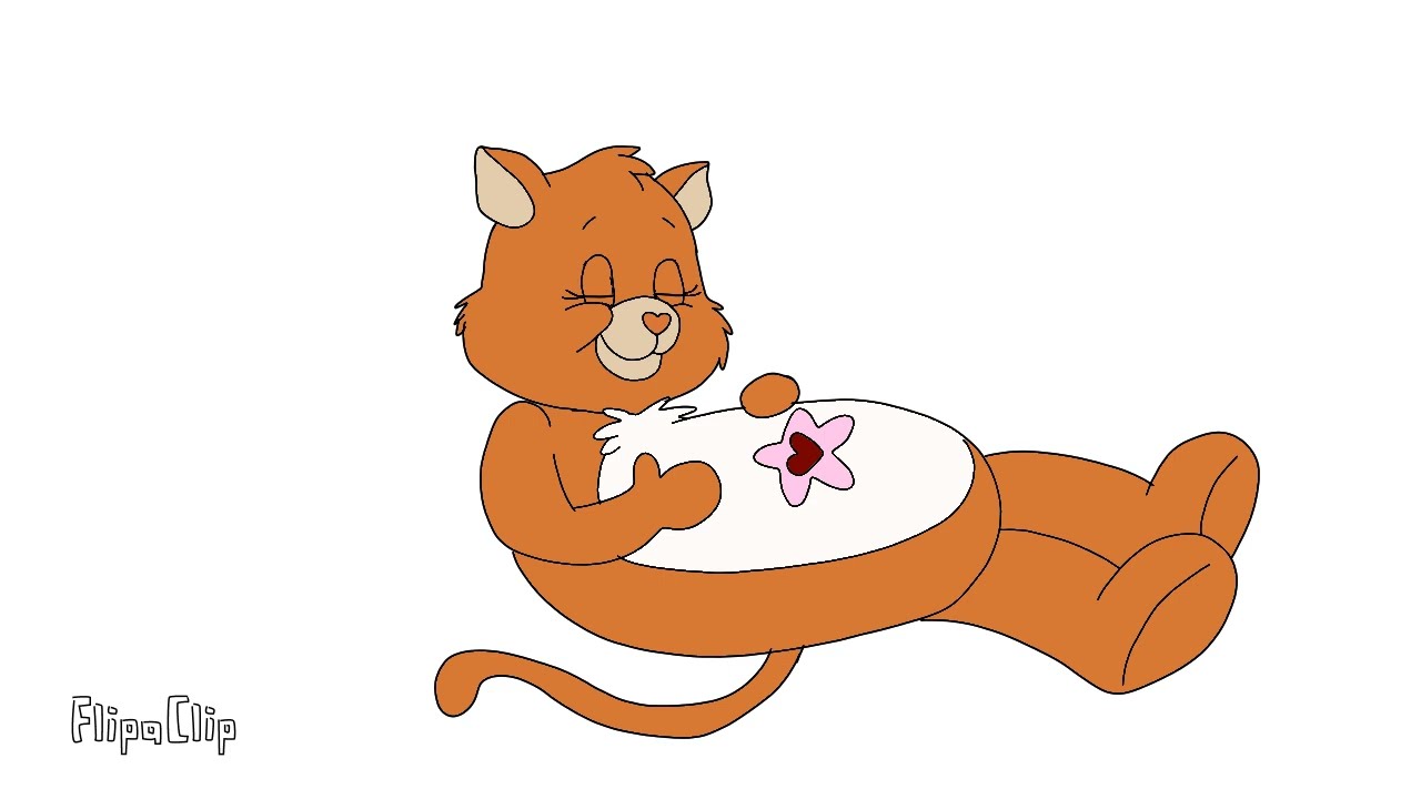 Proud heart Cat Purring 