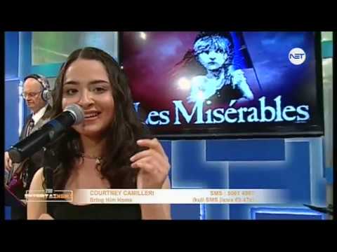 Courtney Camilleri - Bring Him Home on The Entertainers (Singers Challege Round 2)