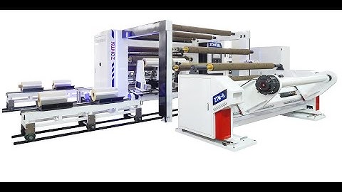 ZTM-G  High speed shelf type Plastic film slitting machine