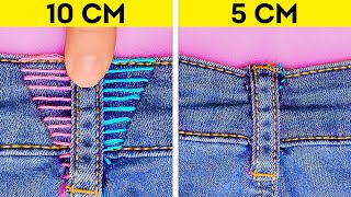 EASY SEWING HACKS AND CLOTH FIXING FOR BEGINNERS