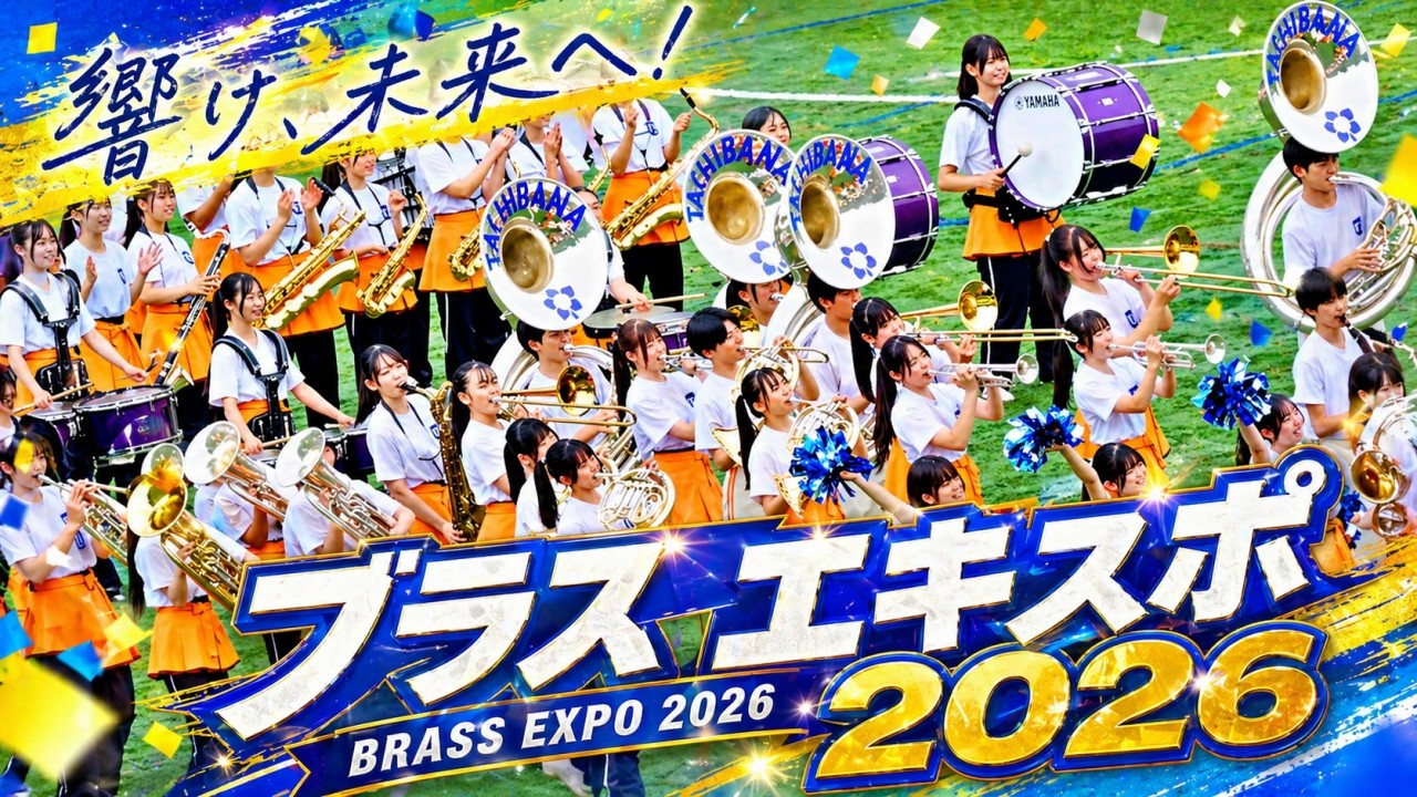 Kyoto Tachibana High School Brass Band - Brass Expo 2026 - YouTube