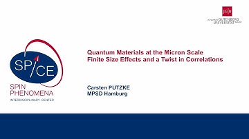 Talks - Non-equilibrium Quantum Materials Design 2023 - Carsten PUTZKE, MPSD Hamburg