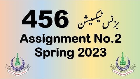 AIOU BA Code 456 Solved Assignment No.2 | Semester Spring 2023