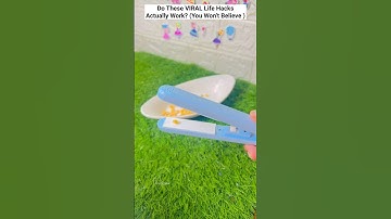 Do These VIRAL Hacks Actually Work?   #shortvideo  #shorts #lifehacks #fruity