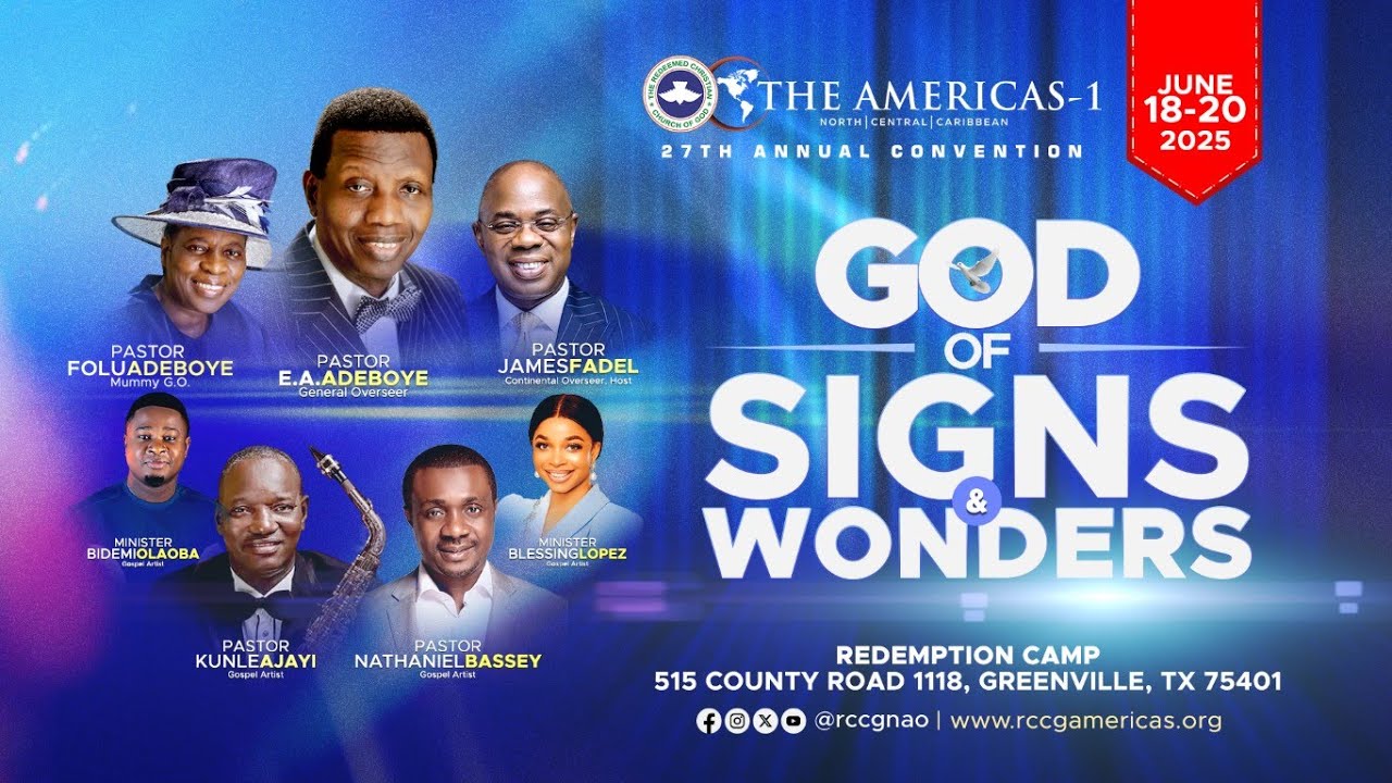 RCCGNA CONVENTION 2025  - HOLY GHOST NIGHT
