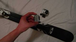 Ski Mount: GoPro Mounting Tips & Tricks (DO NOT DO THIS THE MOUNT WILL COME OFF)