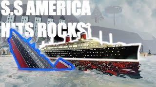 S S America Hits Rocks Tiny Sailors World Roblox Youtube - roblox tiny sailors world map