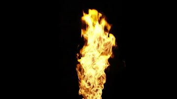 Fire Loop 01 - 100% Free Stock Footage (Alpha channel)