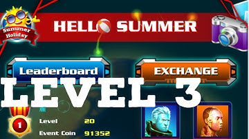 Hello Summer Event 2023 Level 3 Galaxy Attack Alien shooter | Zambario Gamers
