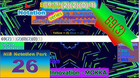 NIB-Notation series - Part 26 - Creating (3)