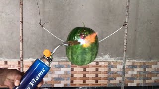 Information Gas torch vs watermelon melting Update