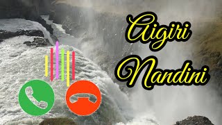 Aigiri Nandini Nandhitha | Mahishasur Mardini | New Ringtone Music | Stotram | Durga Stotram #shorts