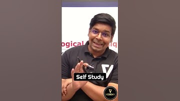 Self Study | By Virendra Singh | CSIR | GATE | DBT | ICMR