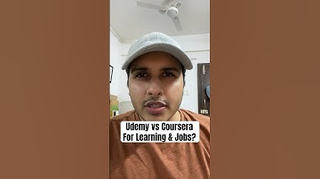 Udemy vs Coursera for jobs and learning. Which is better? #udemy #coursera #courses