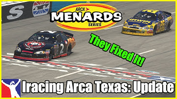 *Iracing Changed It!* Arca Updated Guide to Texas Qualifying and Race
