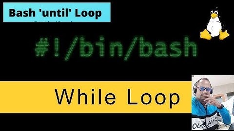 While Loop in shell script.