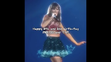 #TAYLORSWIFT - 1989 btay!! // #1989 #1989tv #taylorsversion #taylornation #fypviral #erastour #fypシ