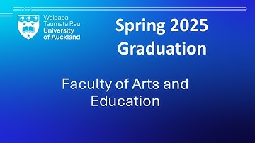 Spring 2025 Graduations -  Faculty of Arts and Education