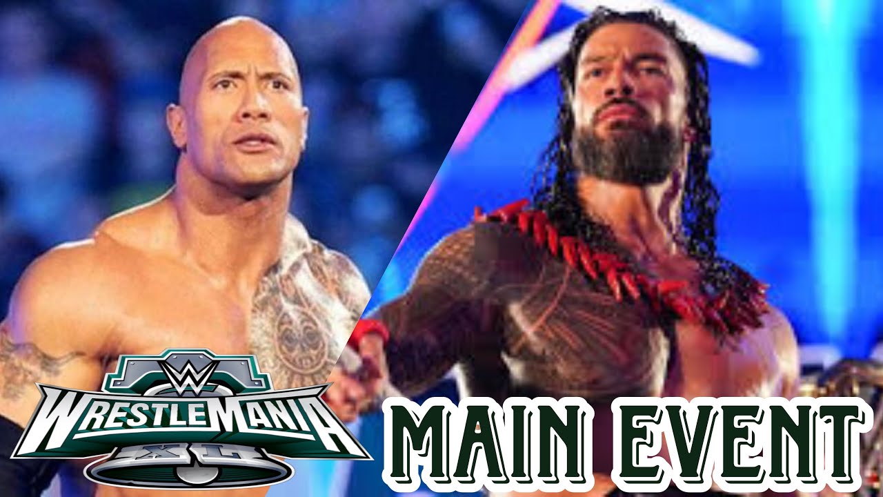 Roman Reigns vs the Rock WrestleMania 40: What if a third WWE star