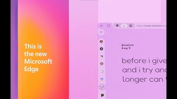 Unofficial concept ❃ Microsoft Edge ad