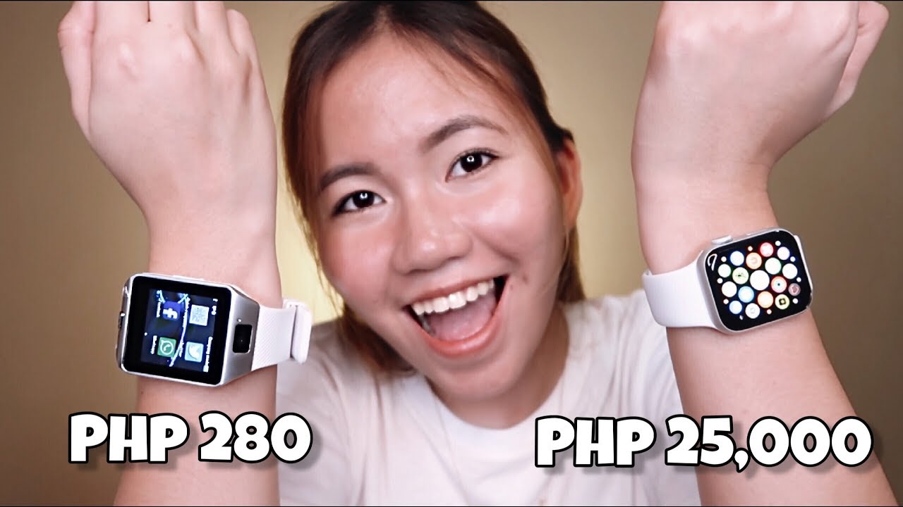 280 PESOS SMART WATCH UNBOXING (APPLE WATCH DUPE!?) YouTube