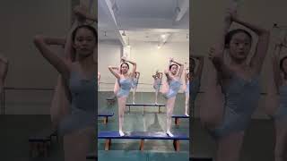 Dance training class video, leg press training part2