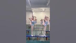 Dance training class video, leg press training part2