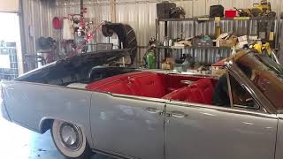 1964 Lincoln continental convertible top operation top up