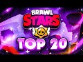 TOP 20 BRAWL STARS MOMENTS ⭐️