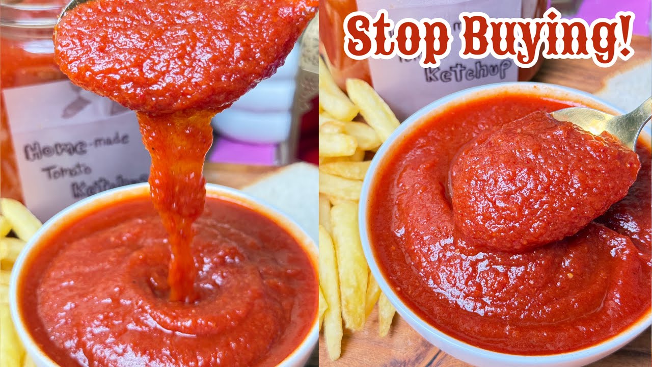 Homemade Tomato Ketchup Recipe | 🤯Stop Buying Ketchup! No Preservatives, Episodes 9 | Recipe BY LK