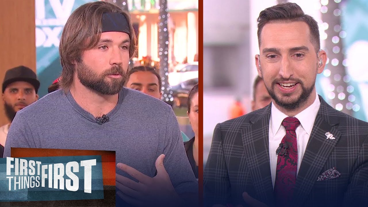 Gardner Minshew talks mustache sales, RV adventures & 'jorts' | FIRST THINGS FIRST | LIVE FROM MIAMI