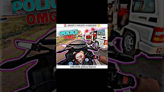 Angry police vs rider 💀😱. #rider #police #motovlog #viralshorts #shorts #shortsvideo