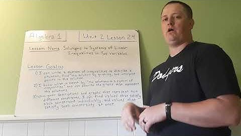 2-24: IM Algebra 1 - Solutions to Systems of Linear Inequalities in Two Variables
